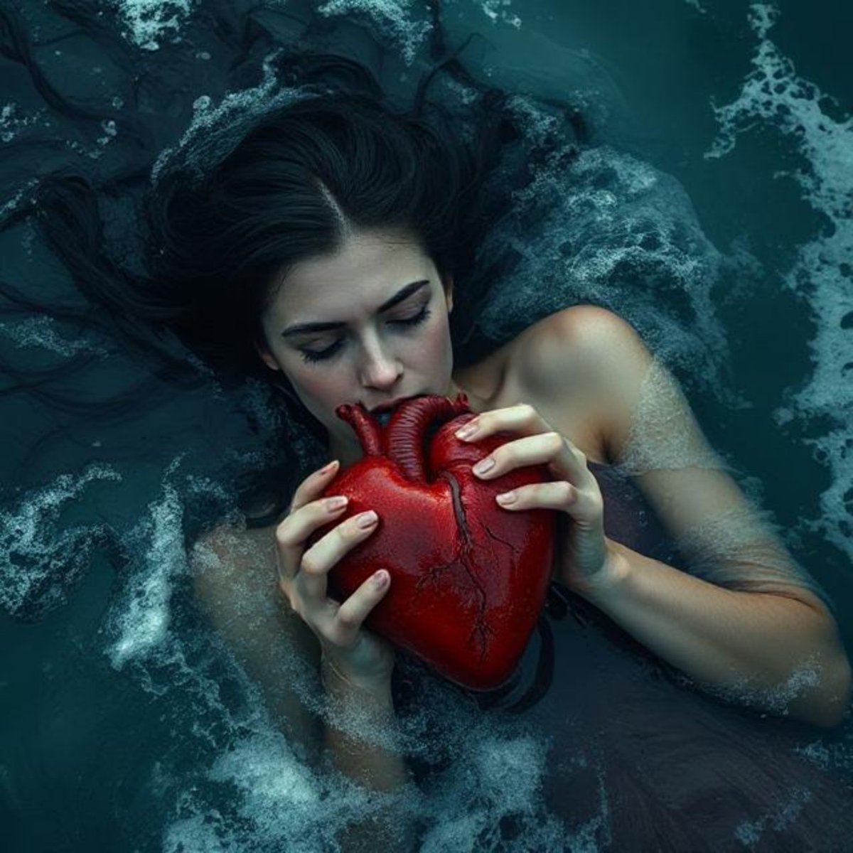 Good Night friends 💤
The Ocean Took Her Breath, Not Her Heart ❤️

#darkart
objkt.com/tokens/KT1TtWb…