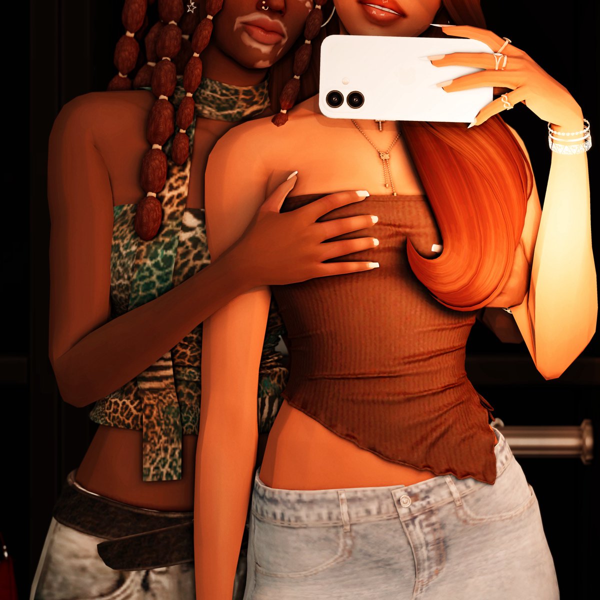 Risrisx_'s tweet image. Here’s a glimpse at some of the wlw poses I made last night !!
PS: don’t worry, the first pose WILL be inclusive for all the girls 😛
More will be made soon xx