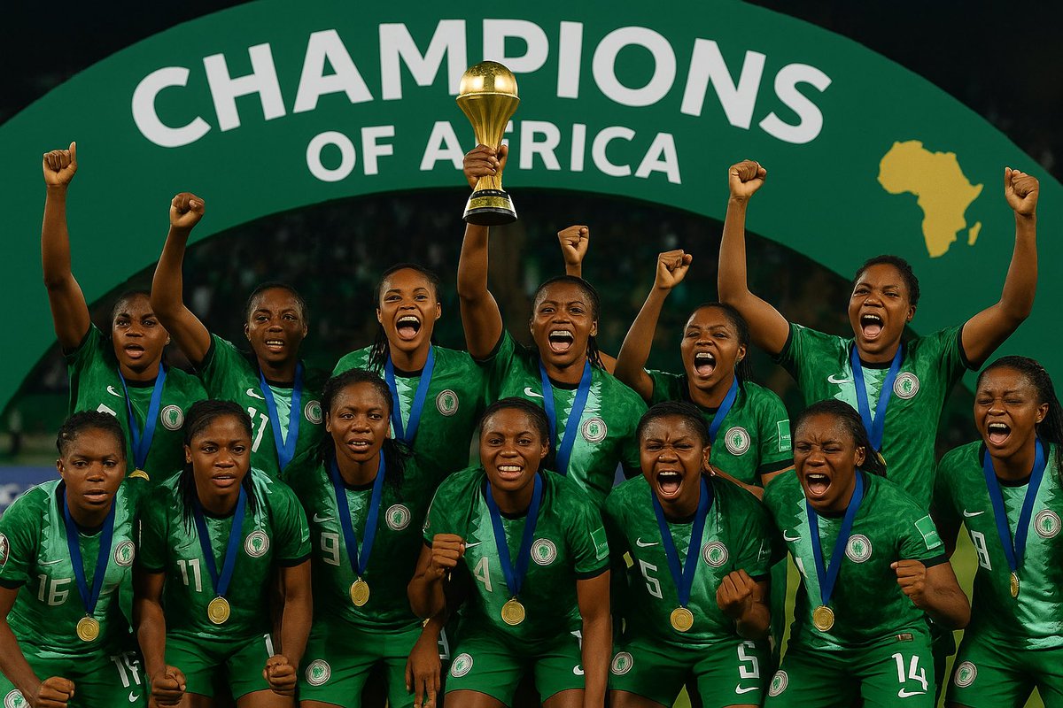 African Champions!!! 🇳🇬🥳