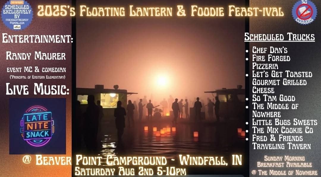 Howard County's Inaugural Water Lantern Foodie Feast-ival!
