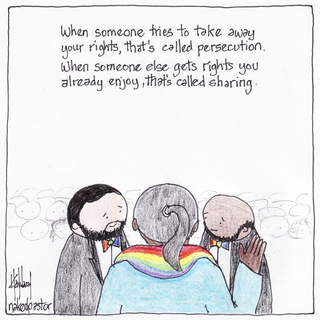 Every time I think this cartoon might be outdated, the world reminds me it’s not. I’ve reposted it for years because it’s still just as true and still fits so many moments.