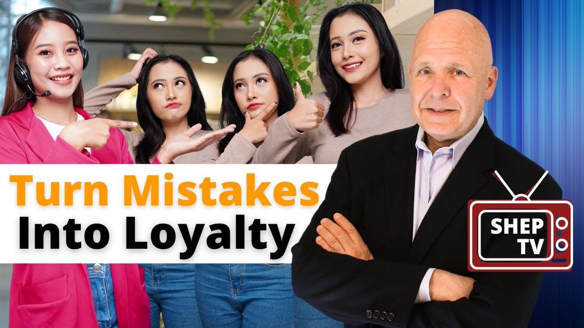 Hyken's tweet image. What is the Service Recovery Paradox?
youtu.be/N0g8Vq3hFmo?si… #customerservice #customerexperience #CX