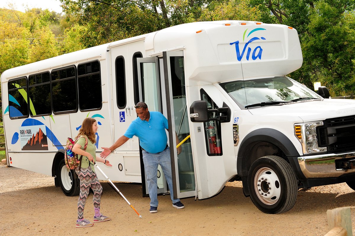BTransportC's tweet image. Today is the 35th anniversary of the #AmericansWithDisabilitiesAct, a historic civil rights law that protects the rights of people with disabilities. In our #Boulder community, @viacolorado is a local nonprofit that makes #transportation more accessible for all. @BoulderChamber