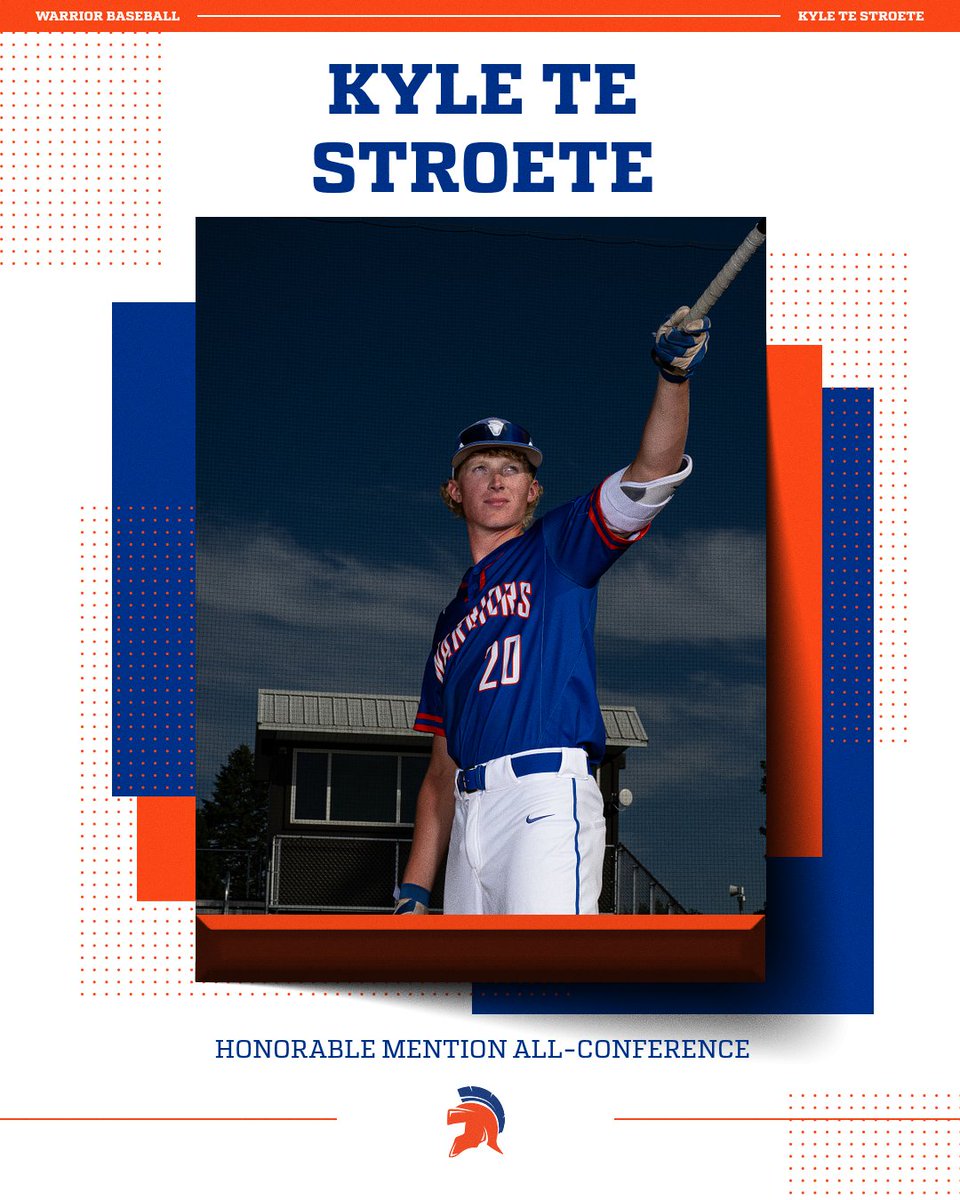 Congrats to Kyle for being named Honorable Mention All-Conference! #SCWarriorPride