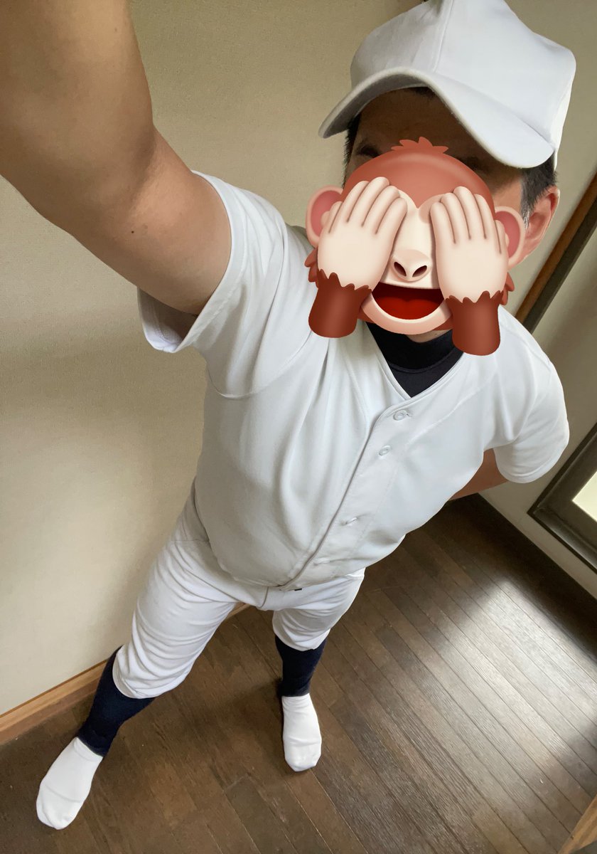 あまりにも暑いのでノースリーブのアンダーシャツ着用⚾️
でも上のシャツもちゃんと着たい派🤔