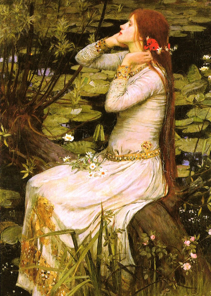 AlexandraSoro's tweet image. "Ophelia" (1894)
By John William Waterhouse. (1849–1917)🖌️🌹