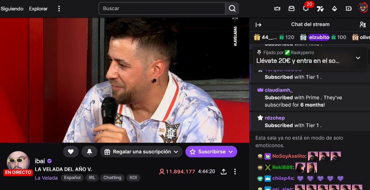 zubitooo's tweet image. Nuevo record?😎

#LaVeladaDelAñoV
