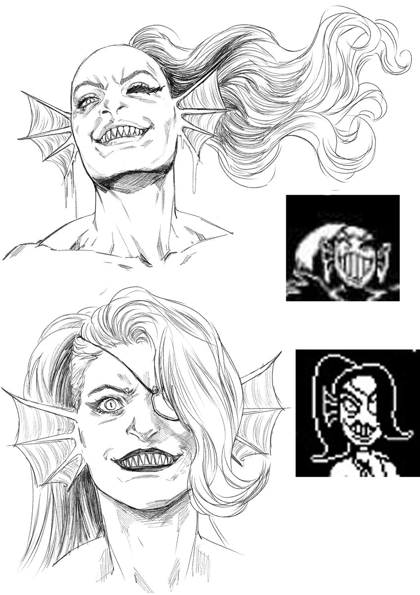 Alexhan_Artist's tweet image. I've reinterpreted a couple of Undyne sprites, I hope you like them! (Sketches)
#undyne #undertale #undertaleFANART #tobyfox #DELTARUNE
