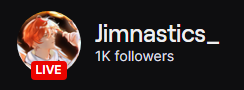 Jimnastics's tweet image. This is pretty surreal, I don't think I'll ever hit another milestone quite like this, and I never thought I would ever be big enough to reach quadruple digits, but I appreciate everyone that's a part of my community and everyone that I've met along the way, thank you for 1k &lt;3