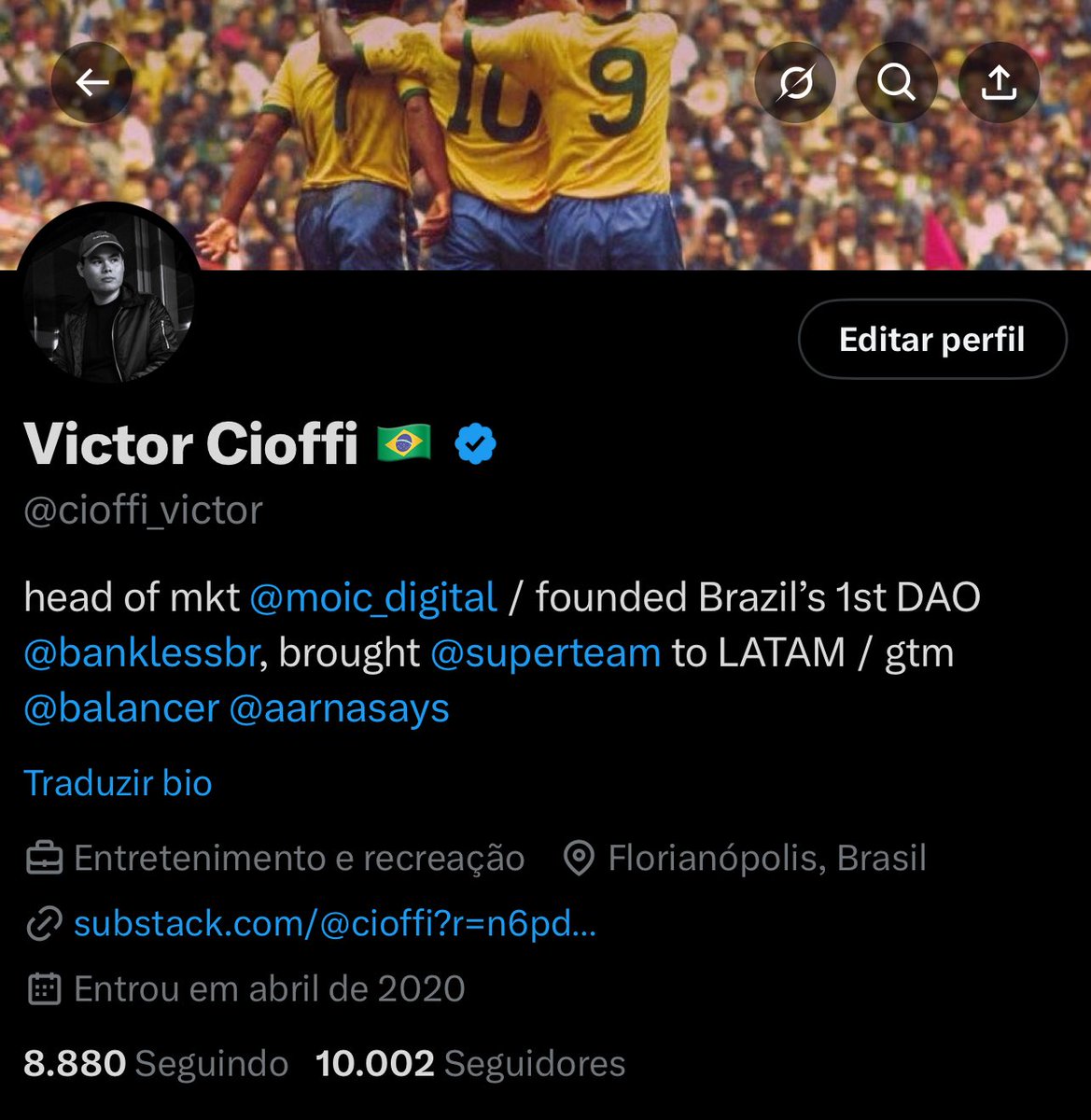 cioffi_victor's tweet image. 10K