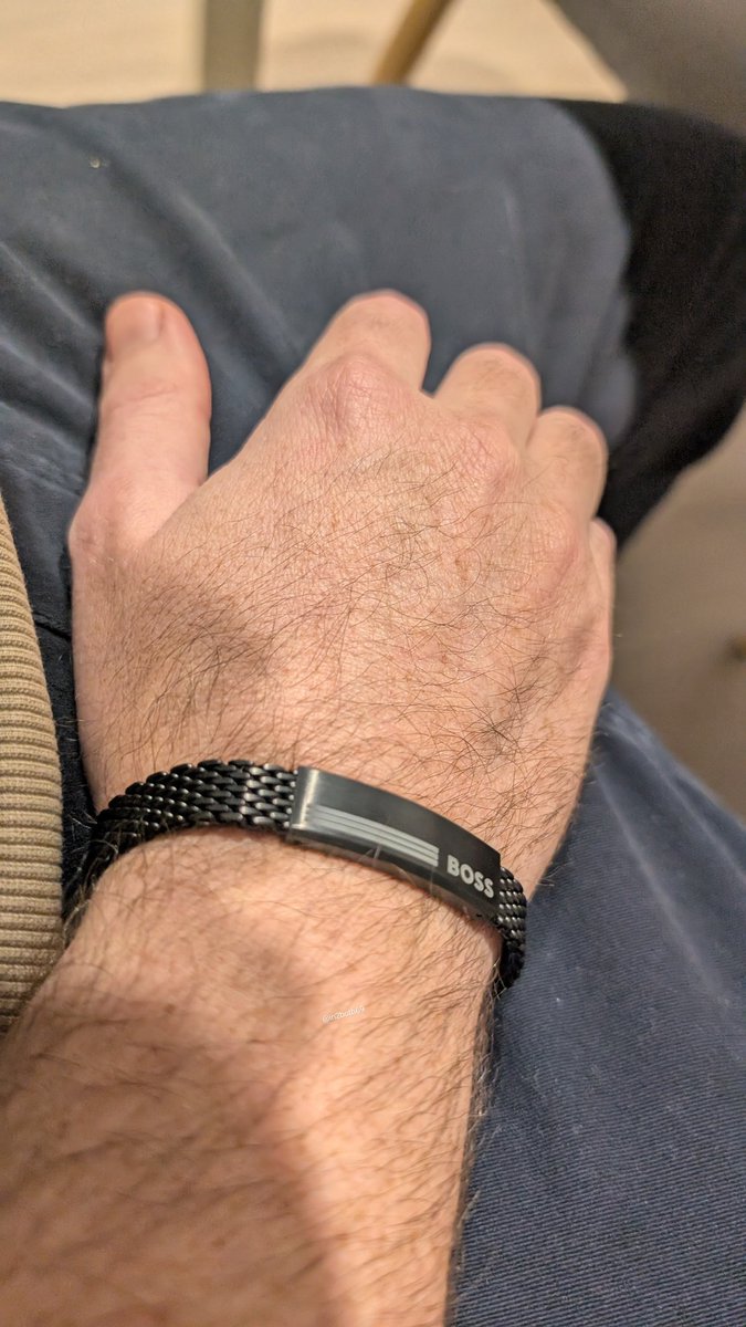 Daddy Jake (@in2both69) on Twitter photo Bracelet says it all ... #boss #alpha #cashmaster #alphamale #master Bracelet says it all ... #boss #alpha #cashmaster #alphamale #master