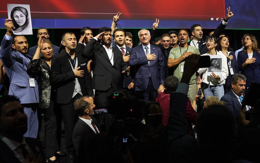 Len Khodorkovsky (@messagefromlen) on Twitter photo HISTORIC! Today, <a href="/PahlaviReza/">Reza Pahlavi</a> convened the biggest and most diverse gathering ever of Iranian opposition groups and activists—all united in a common mission: to end the Islamic Republic and bring democracy to Iran.
The Convention of National Cooperation to Save Iran in Munich HISTORIC! Today, <a href="/PahlaviReza/">Reza Pahlavi</a> convened the biggest and most diverse gathering ever of Iranian opposition groups and activists—all united in a common mission: to end the Islamic Republic and bring democracy to Iran.
The Convention of National Cooperation to Save Iran in Munich