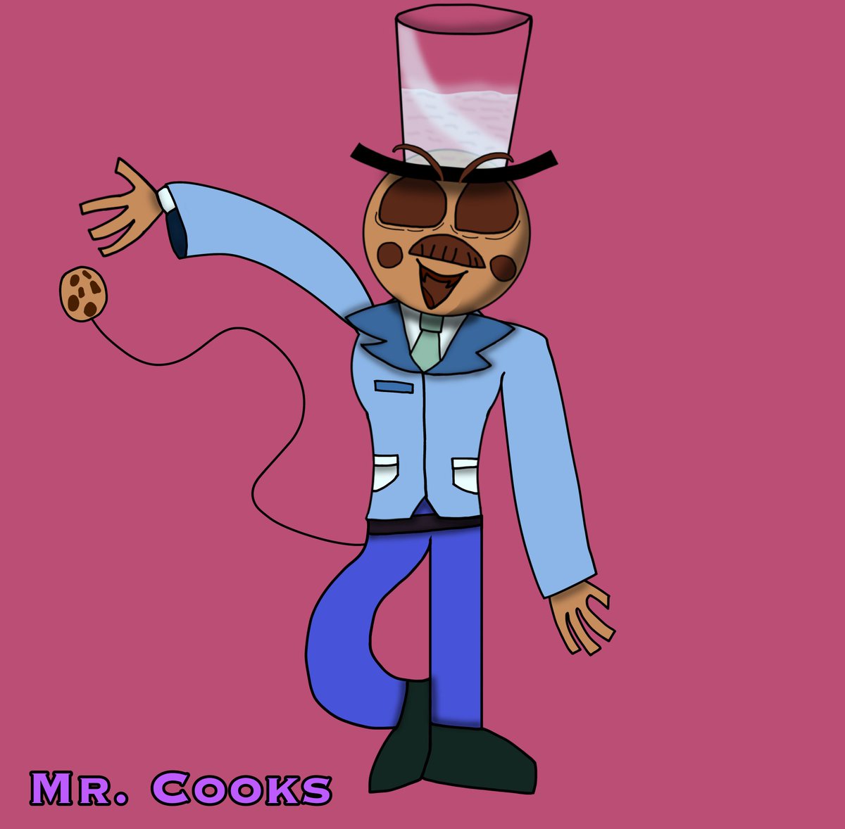 coldcolaproduc's tweet image. Made my own zipped up Oc! Meet Mr.Cooks! He is one stale cookie!
#zippedup
