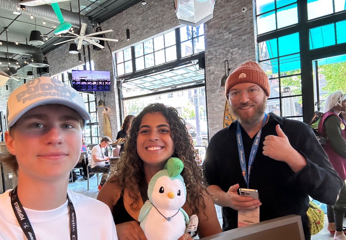 theweb3attorney's tweet image. SDCC vibes are high 🐧🦉✨
Big fan of what Spencer and the whole @Ocapgames team is building. They’re killing it. 🔥