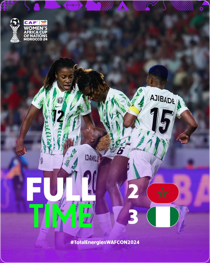 Cloudzzzz_'s tweet image. 🚨 HISTORY MADE! THE SUPER FALCONS ARE WAFCON CHAMPIONS FOR A RECORD 10TH TIME! 🇳🇬🏆
MISSION X ACCOMPLISHED 🇳🇬
#MissionX #MARNGA #WAFCON #WAFCON2024
