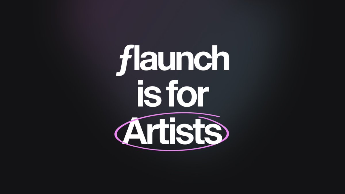 flaunchgg's tweet image. Flaunch is for Artists.

When you create, you should earn 100% of the revenue it makes.

1% of every swap goes directly to artists, all paid in ETH.