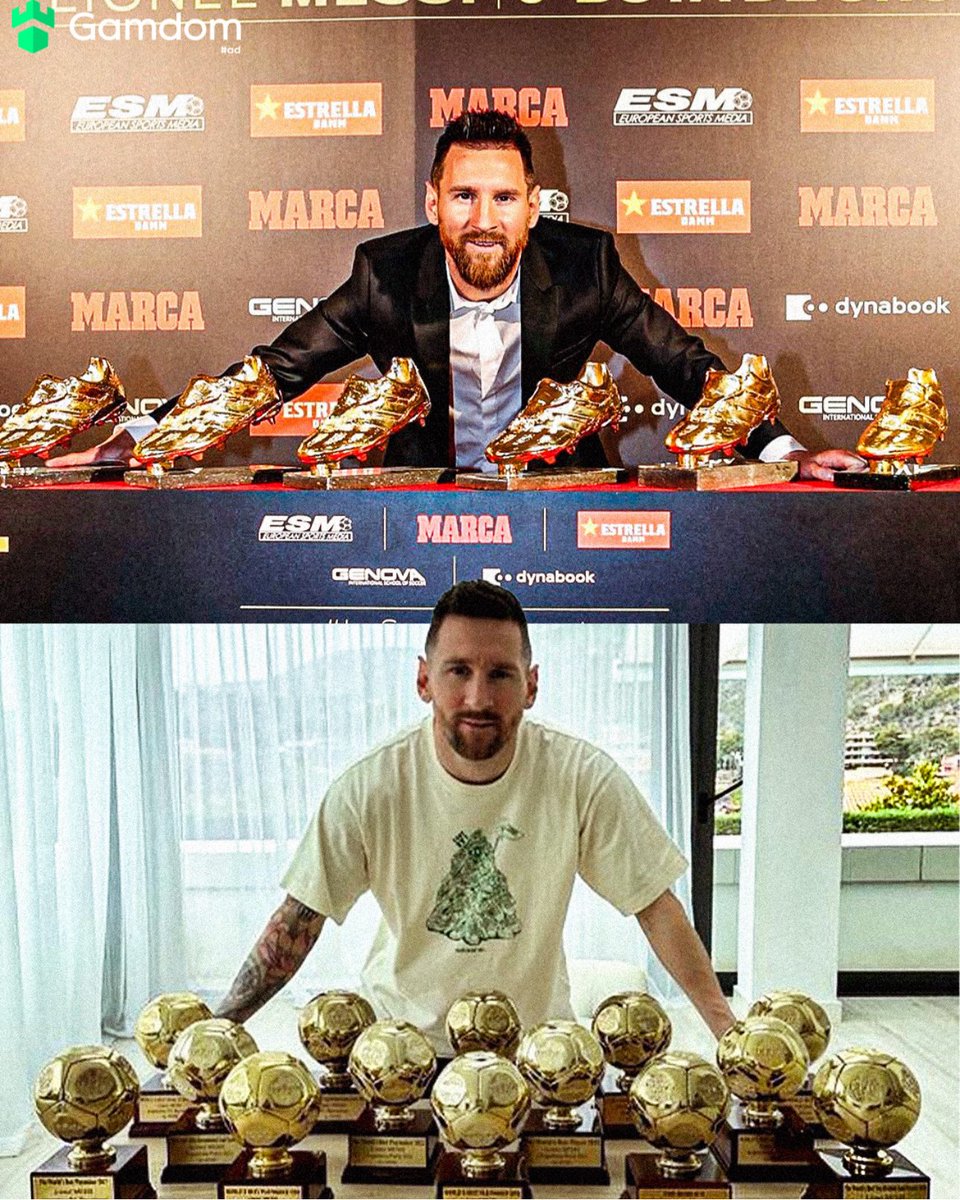 🔥 Most Golden Boots in the history of football (6)

🔥 Most IFFHS Playmaker of the Year award in the history of football (5)