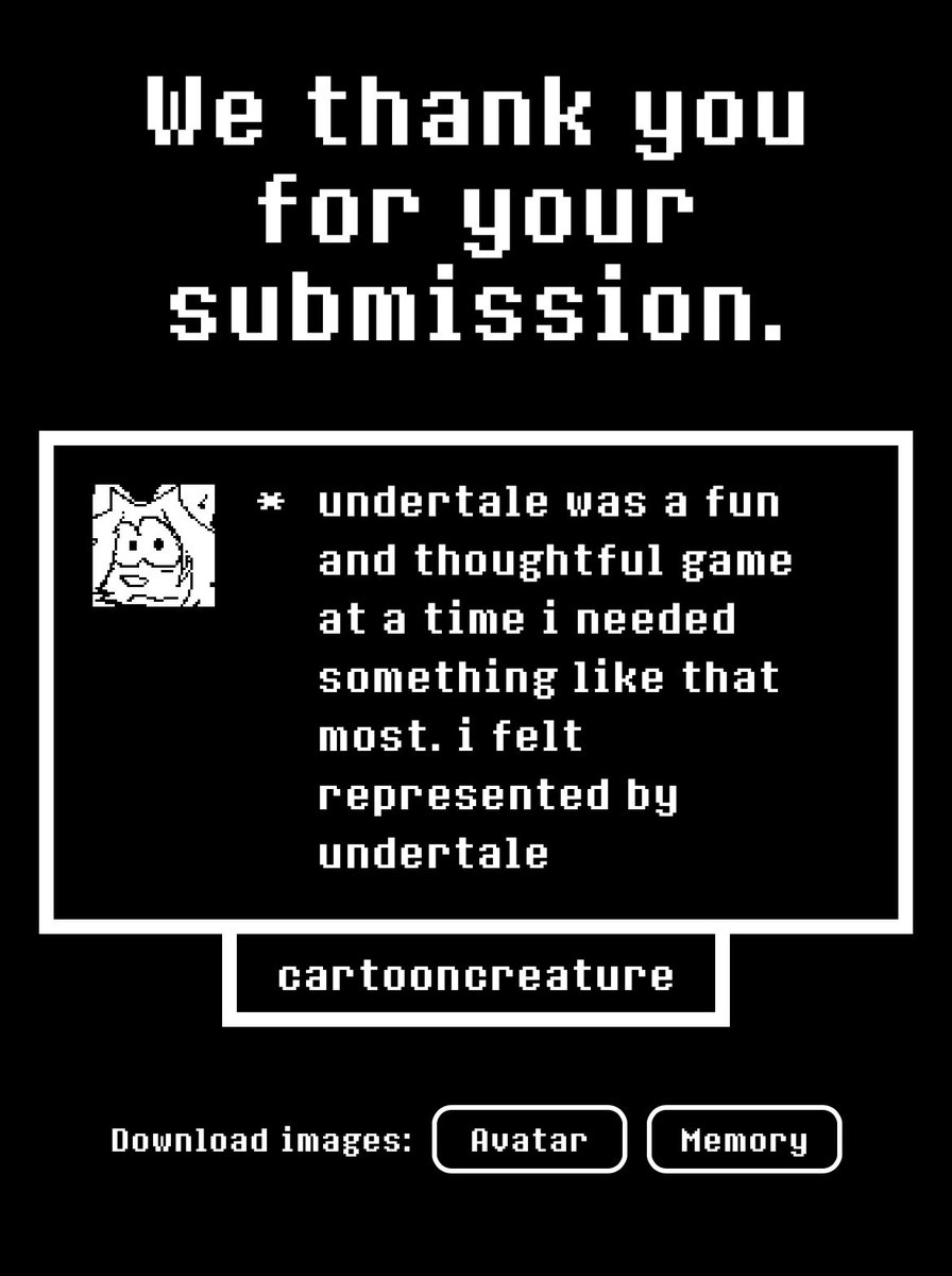 Damn I love the sprite art maker on the undertale website