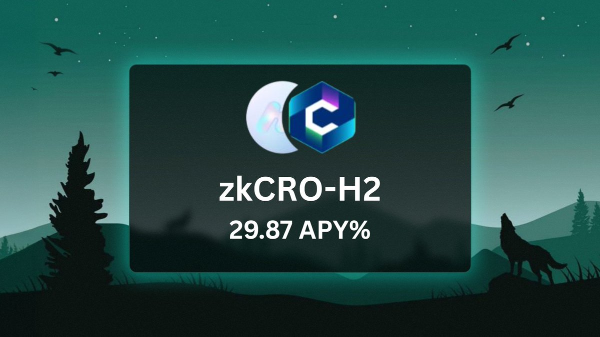 compoundrdotapp's tweet image. Vault of the day:

$zkCRO - $H2 💧

APY: 29.87% 🧠

TVL: $219,920+ 👀

ENDS: Who knows 🤷

Farm smarter on CompoundR 🧑‍🌾