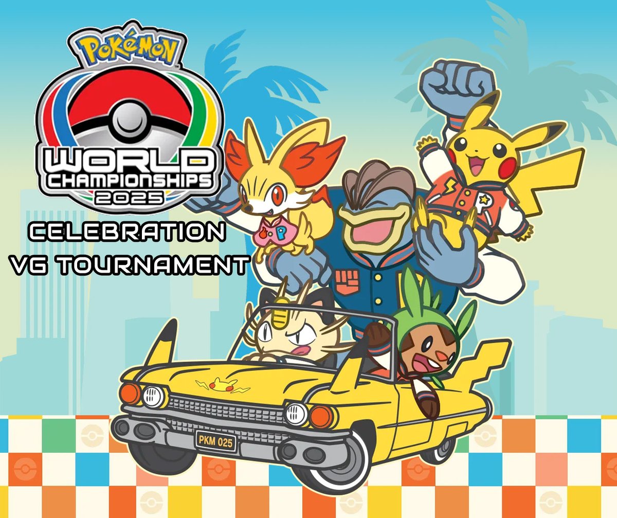 pokémonlabs (@pokemonlabs) on Twitter photo Join us <a href="/PsychoTurtleTCG/">PsychoTurtle</a> on August 12 for our 2025 Worlds Celebration VG Tournament. Get in that last minute practice before the big event!
📝Registration coming soon.
🪧More info at pokemonlabs.com
#PlayPokemon #PokemonWorlds #VGC #PokemonVGC #PokemonScarletViolet Join us <a href="/PsychoTurtleTCG/">PsychoTurtle</a> on August 12 for our 2025 Worlds Celebration VG Tournament. Get in that last minute practice before the big event!
📝Registration coming soon.
🪧More info at pokemonlabs.com
#PlayPokemon #PokemonWorlds #VGC #PokemonVGC #PokemonScarletViolet
