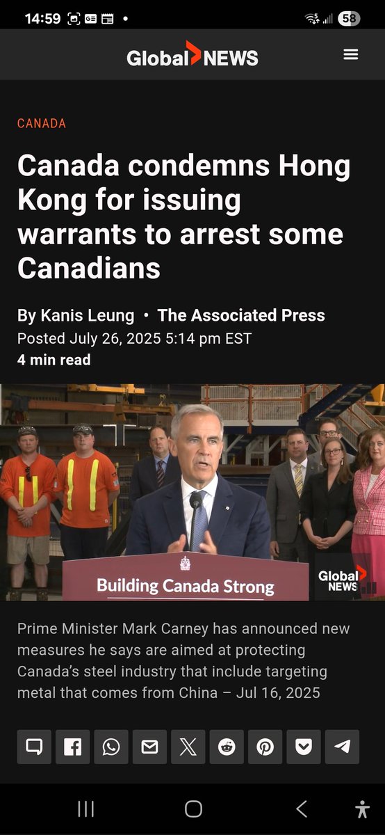 smitty_mark's tweet image. FFS 🤬

&quot;Canada condemns China.&quot;

Meanwhile, many illegals &amp;amp; immigrant gangs roam freely, harming Canadians &amp;amp; stealing while Hamas supporters freely terrorize citizens?
BUT, the @liberal_party wants to imprison @LichTamara &amp;amp; @ChrisBarber1975 for 7-8yrs for a peaceful protest??🤬