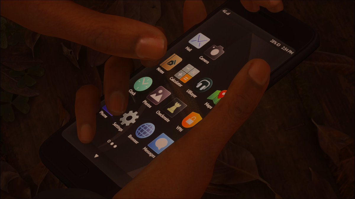 TheDogtor's tweet image. Hehe, the battery percentage of Saga&apos;s phone in Alan Wake 2 has the funny Detroit Become Human number 😛
