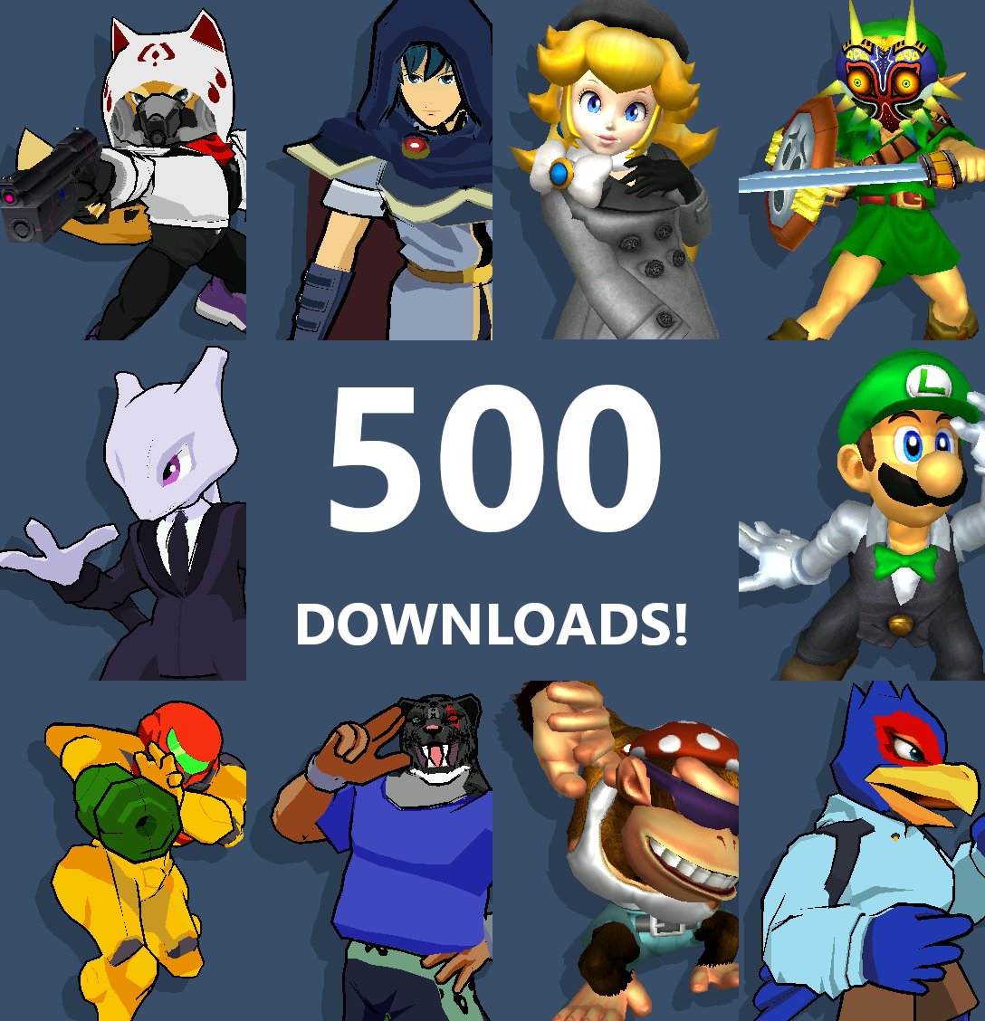 nicolaskellum's tweet image. 🎉 500 Downloads! 🎉

Melee Skin Manager just passed 500 total downloads! Thanks so much to everyone who&apos;s tried it, shared it, and given feedback.

If you&apos;re looking for the fastest way to manage and swap your Melee skins, give it a shot!

meleeskinmanager.com