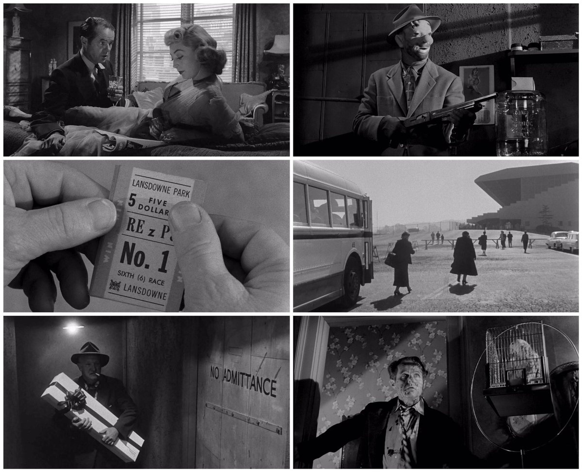 NevilleFChambe1's tweet image. “THE KILLING” (1956) dir. Stanley Kubrick
Sterling Hayden, Coleen Gray, Vince Edwards, Marie Windsor, Elisha Cook Jr., Jay C. Flippen, Timothy Carey
🎬 United Artists
🎞 #FilmNoir
🎥 #KubrickDay