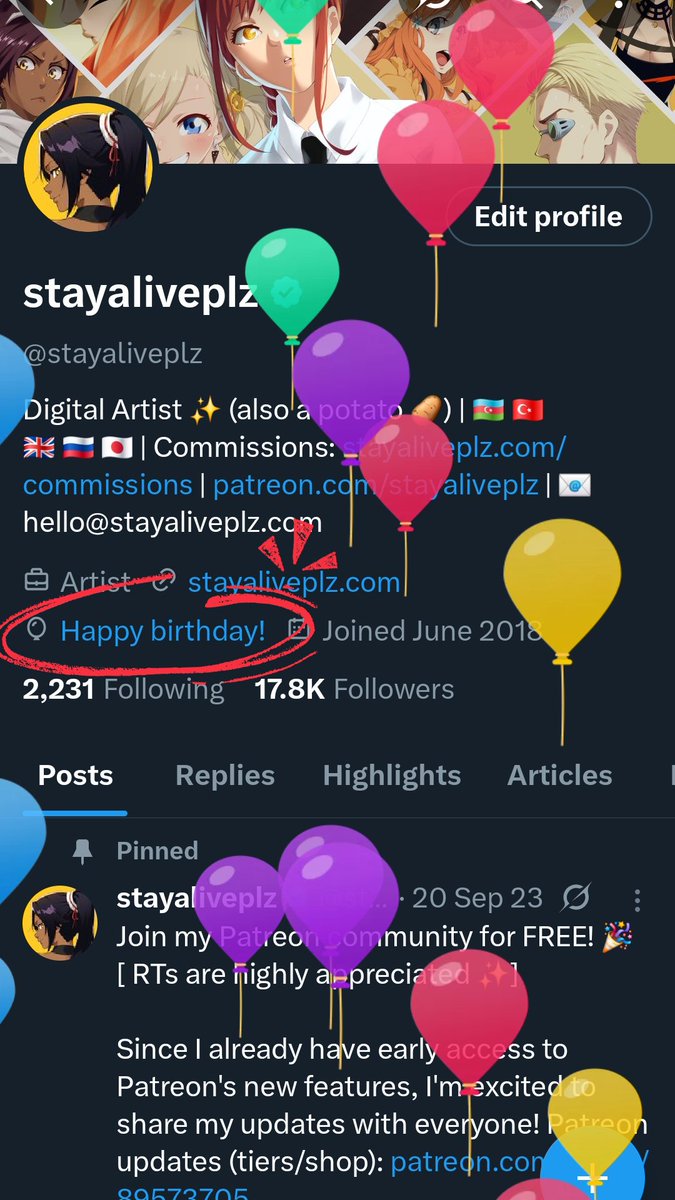 Looks like it’s officially my birthday now xD
