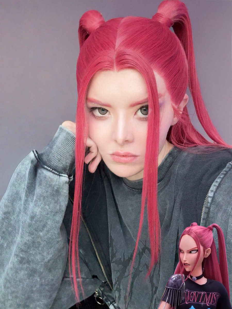 Vinnegal's tweet image. my mira cosplay 💞 
#KPOPDEMONHUNTERS