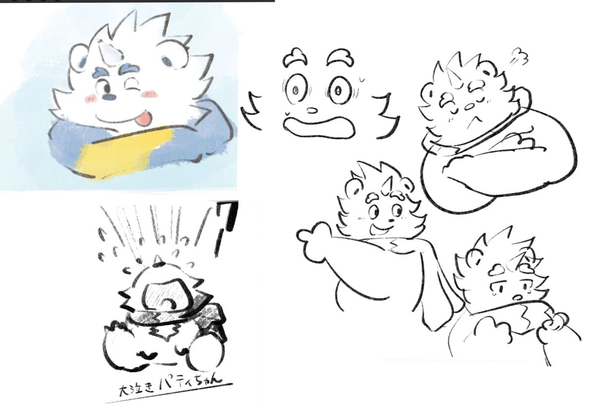 以前サークルに上げてたパティちゃらくがきです