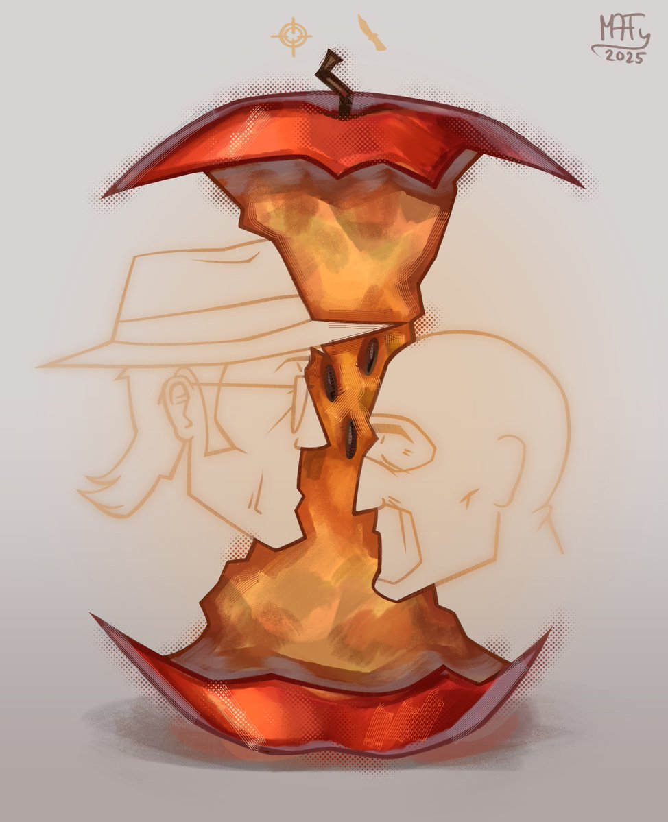 maffy_chee's tweet image. apple trend but with them &amp;lt;3 #sniperspy #teamfortress2