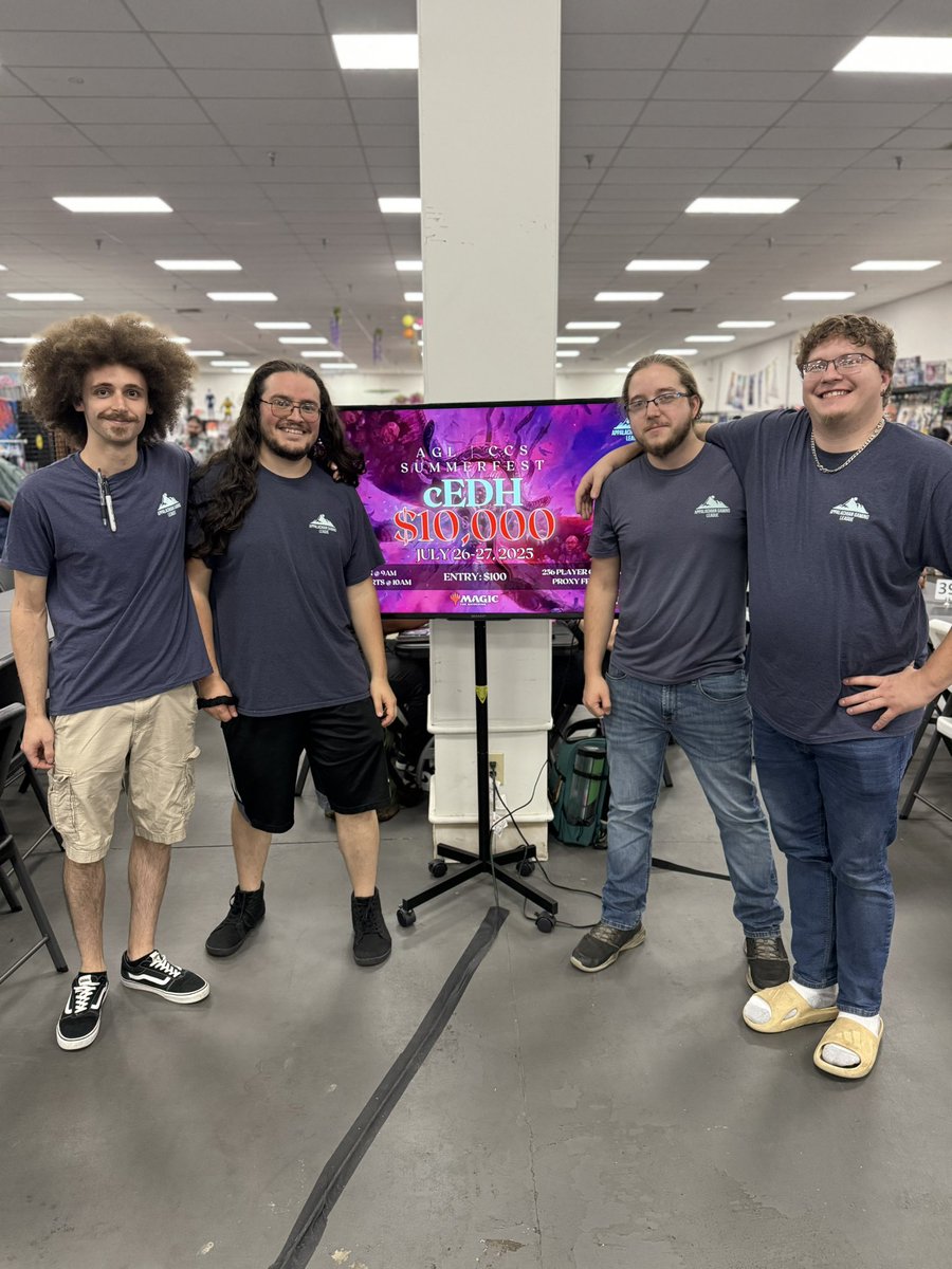 CCS_Atlanta's tweet image. 🔥 Huge thanks to the 110 players pulling up for the $10,000 cEDH showdown today!! 🔥
Shoutout to Appalachian Gaming League for always running such a smooth, high-stakes tournament for our MTG community!💪
Tomorrow!! Top 16 finals + on-demand 16-player cEDH side events all day…