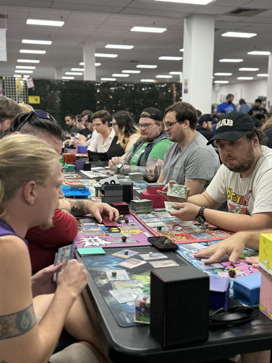 CCS_Atlanta's tweet image. 🔥 Huge thanks to the 110 players pulling up for the $10,000 cEDH showdown today!! 🔥
Shoutout to Appalachian Gaming League for always running such a smooth, high-stakes tournament for our MTG community!💪
Tomorrow!! Top 16 finals + on-demand 16-player cEDH side events all day…