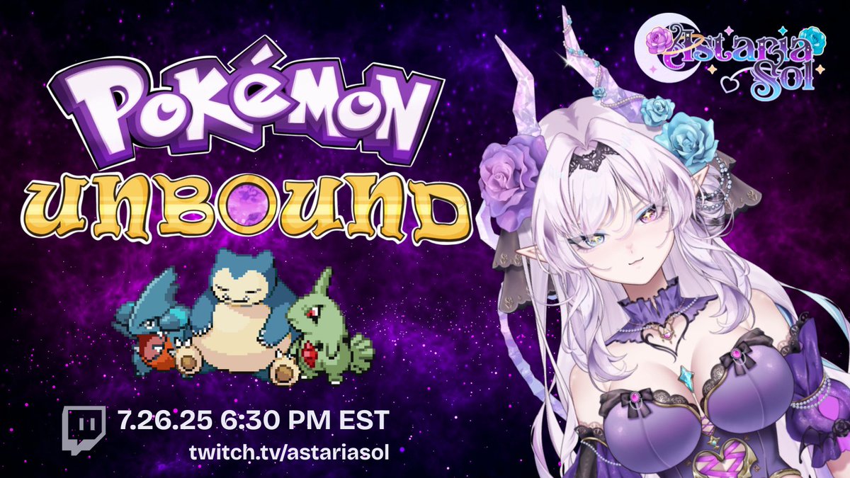 AstariaSol's tweet image. I haven't went hard on a Pokémon game since Platinum 🥲 This should be fun!
We are also raising money for the @ironmouse campaign for the Immune Deficiency Foundation! So far we've raised $271!!