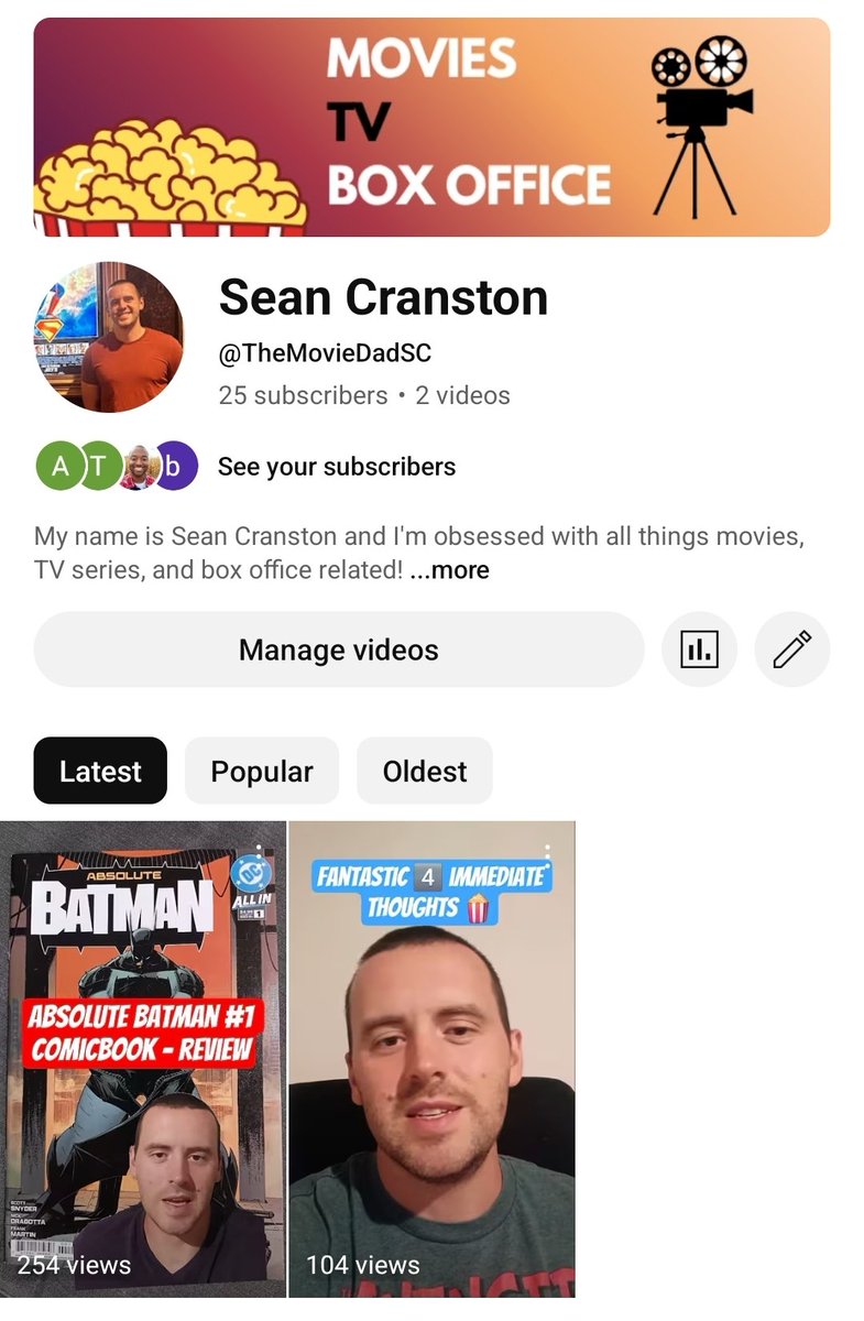 thewealthdad's tweet image. Learning to build a YouTube channel has felt like drinking from a fire hose the past 4 days.
But, it's slowly coming together and it's fun building something again from the ground up.
I've felt a bit stagnant past few years. Nice to have something to (passionately) chase again.