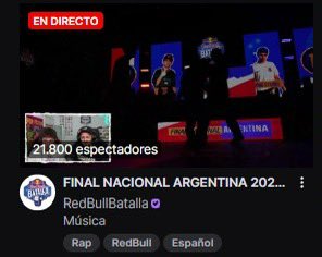 Chriştian Bejaranö 🦦 (@chrisfected) on Twitter photo Se sabe que hoy todos andamos en Twitch.
En una esquina los punches. Mientras tanto en la otra esquina los punchlines <a href="/redbullbatalla/">Red Bull Batalla</a> Se sabe que hoy todos andamos en Twitch.
En una esquina los punches. Mientras tanto en la otra esquina los punchlines <a href="/redbullbatalla/">Red Bull Batalla</a>