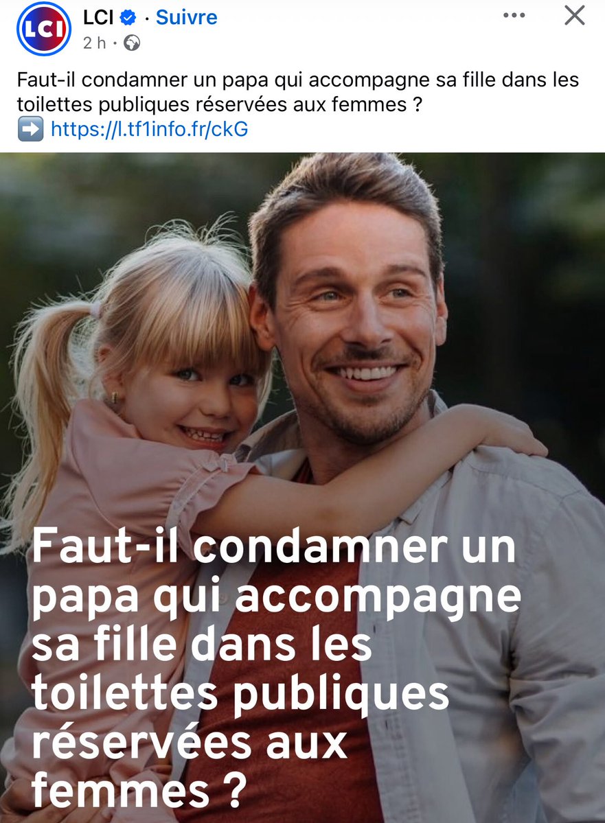 BlairyEmmanuel's tweet image. Moi, personnellement, j’accompagne ma fille aux toilettes publiques réservées aux hommes. Faut-il la condamner ? Les médias se posent les mauvaises questions et je tente de répondre à cette mauvaise question.