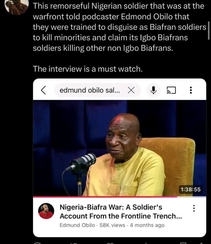 honourablechuk's tweet image. Read the below confessions slowly 👇
For some of you saying Bịafra security agencies BLA,etc, are the ones killing their Bịafrans.
@ngoziora @USBGovernment
