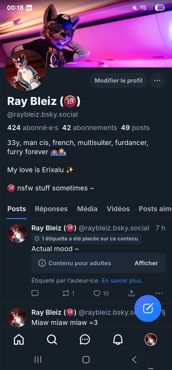 RayBleiz's tweet image. ngl.link/raybleiz
Si vous avez des questions matures, coquines ou sensibles, vous pouvez me les poser ๐ซฃ
Mais je rรฉpondrai ailleurs ~
โก๏ธbsky.app/profile/raybleโฆ