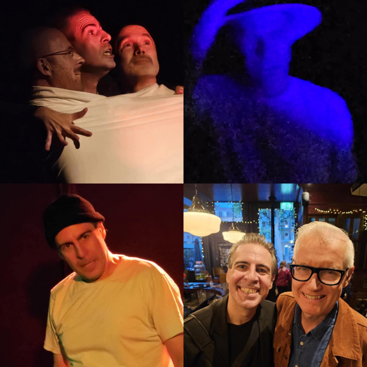 Just completed a great week of “Jarman” <a href="/WhiteBearTheatr/">White Bear Theatre</a> Kennington. Met friends of Derek Jarman, nurses who worked on 1980s AIDS wards, N. Carolina college students…loved every minute. Thanks Michael Kingsbury for hosting this run, &amp; inviting me back for “Silence of Snow” Sept.