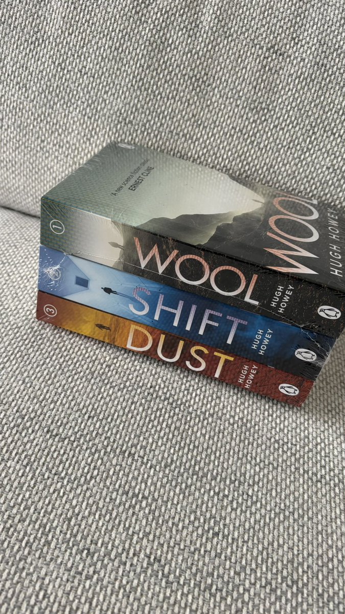 nicolajayranson's tweet image. New books 📚 written by @hugh52476
Ever since I watched #Silo on @AppleTV well let’s just say I wanted the books!!!
However…
Need a bigger bookshelf or a new one 😉
#booktwt #booksx