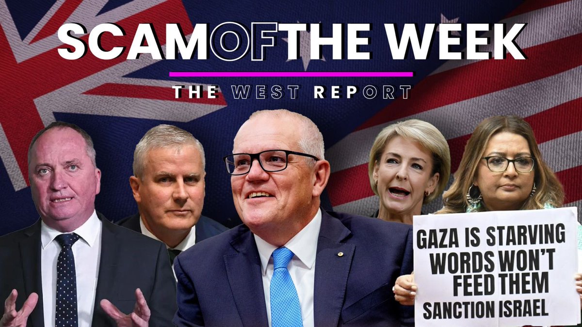 MichaelWestBiz's tweet image. #scamoftheweek will it be no net zero nutters, Parly 'standards' and core values, or will it be no it couldn't possibly be whatshisname again ... Scomo?
#auspol
youtu.be/XF_9RBuDupI?si…