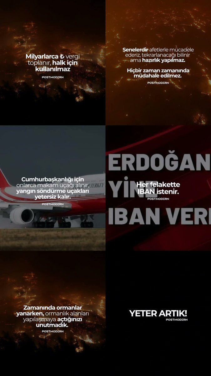 Kimse izmarit, mangal hikayesi anlatmasın. Cennet vatanımızın yemyeşil ormanları bilinçli bir kötülük tarafından yakılıyor. Ciğerlerimizi yakanlar da yaktıranlar da müdahale etmeyenler de o masum hayvanlarımızın çığlıklarında boğulsunlar! 
#yangın
#vatanyanıyor 
#türkiyeyanıyor