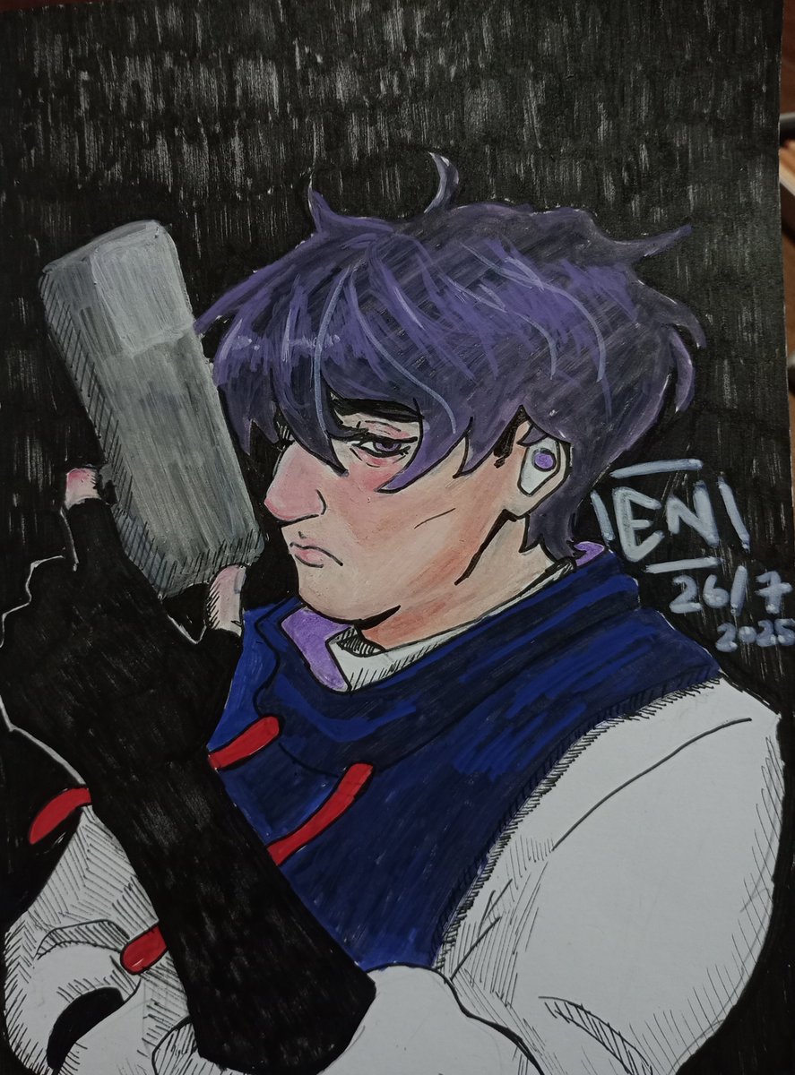 ensarting's tweet image. Haven't posted the pookie in a while 🫶 Enjoying my new sketchbook and acrylic markers #ISO #VALORANT
