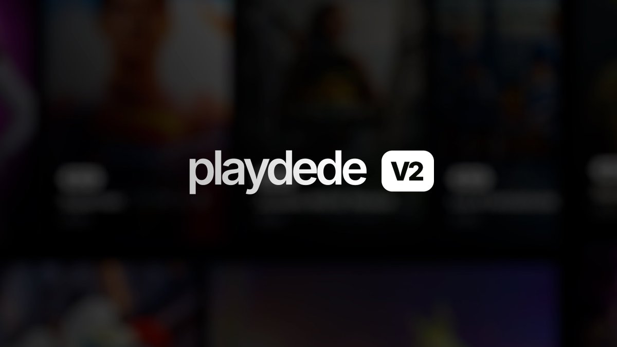 webplaydede's tweet image. Playdede V2 🔜

playdede.com