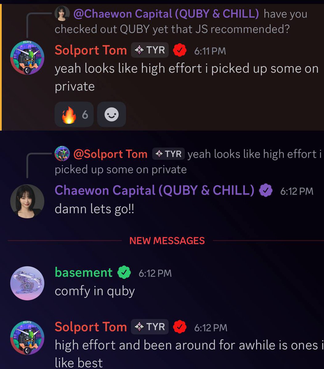 RealWolfTrades's tweet image. This is alpha, @SolportTom bought $QUBY in private. LFG, send this to 100m
Hdmx6XcGyWNdEwYGcBaAQLYWgniiea7ioPCgzknkbonk