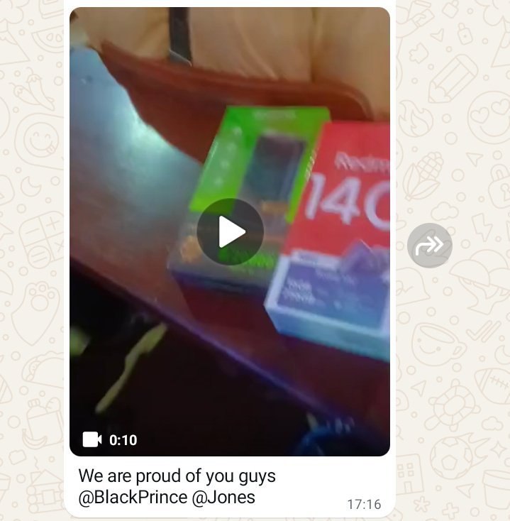 Iam_Synth1's tweet image. Congratulations to me and my community members 🎉🎉
Two of them won from the trivia at #NIGEINUNILAG today and it was a blessing and an evidence of true hardwork and consistency as well as being a good leader.
Grateful to @NigeNest, @StephySamavi and team for giving out such…