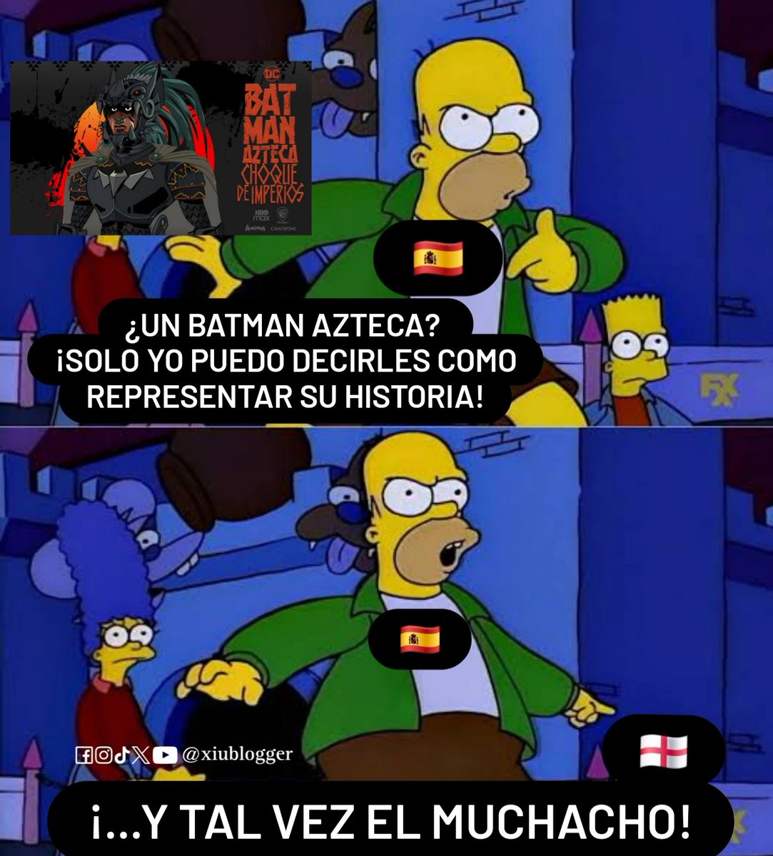 Xiublogger's tweet image. ¿Somos los malos? 😞 #BatmanAzteca
