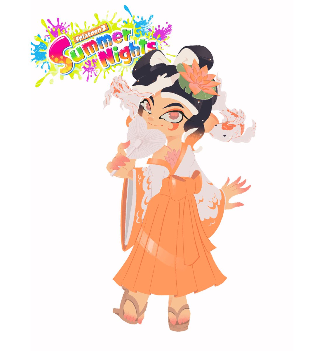 Vincenciel's tweet image. Special Splatfest Outfits for Wakami
#Splatoon2 #Splatoon3 #スプラトゥーン2 #スプラトゥーン3 #Splatoonart #illustration #イラスト #Splatoon